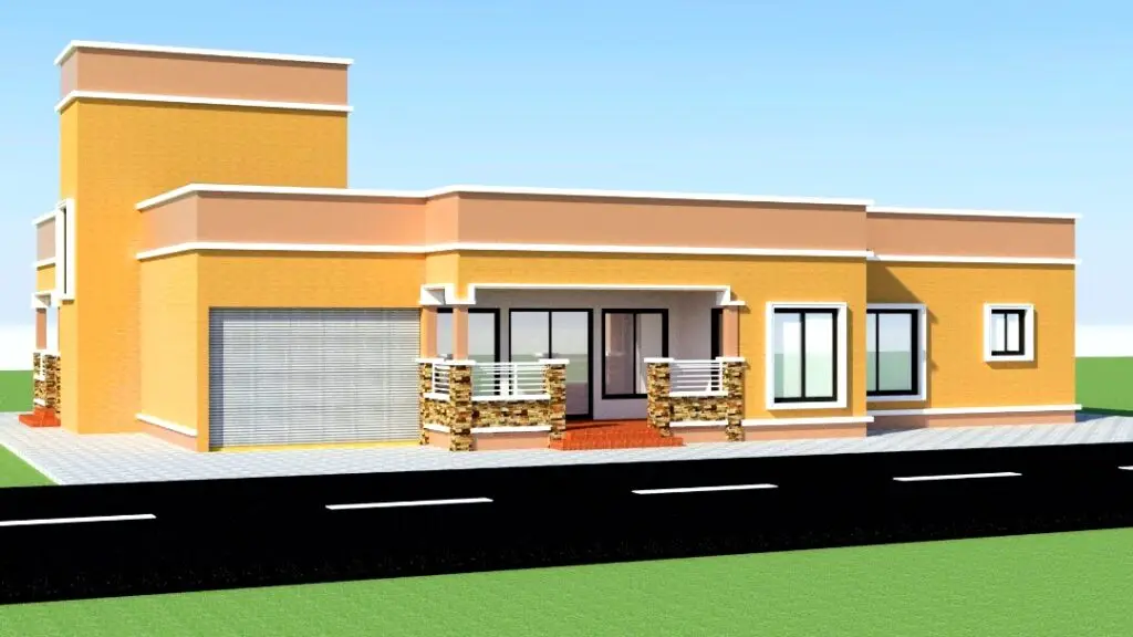 Vally Bungalow – 4 Bedrooms: BUN – J. – 001